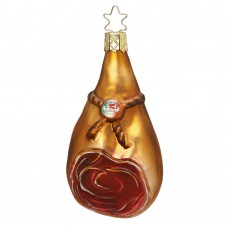 NEW - Inge Glas Glass Ornament - Christmas Ham